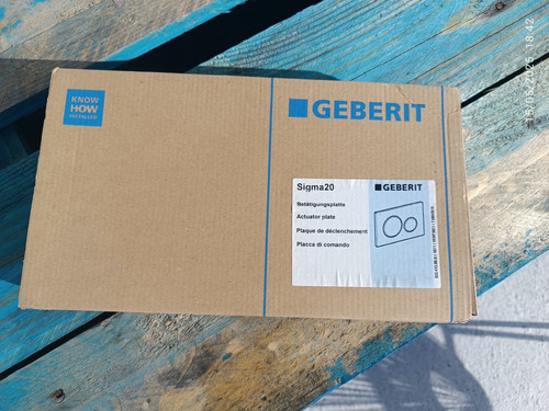 Geberit plaque - plaque, de