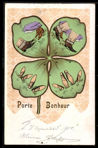Carte postale chaussures sur