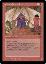 Magic MTG - Kobold Overlord - Legends - EXC - EN