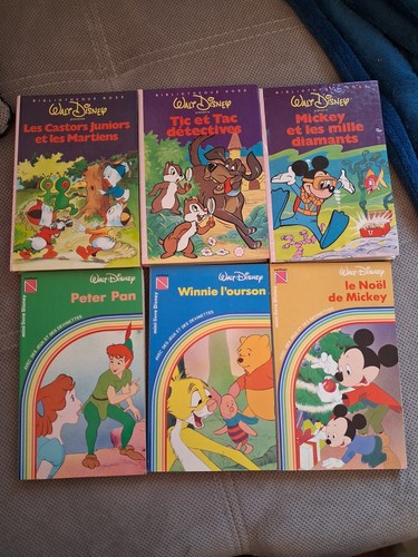 Lot livres disney vintage - livres,