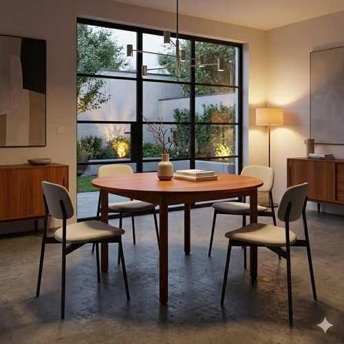 Table rallonges vintage - table,
