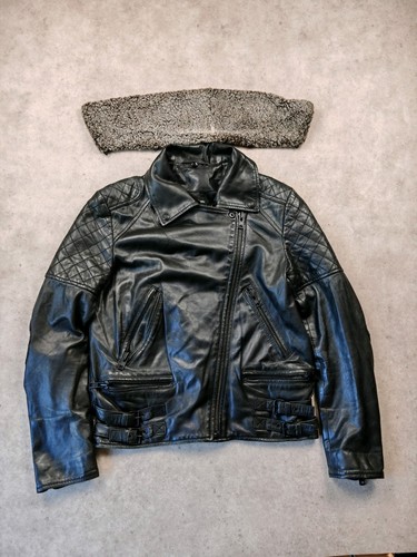 Veste cuir perfecto the - veste,