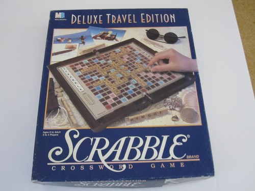 Scrabble deluxe travel edition - scrabble,