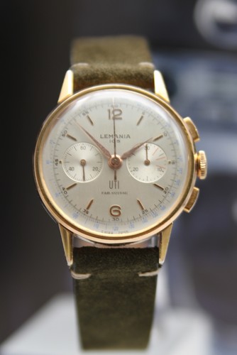 Chronographe lemania 105 uti - lemania,