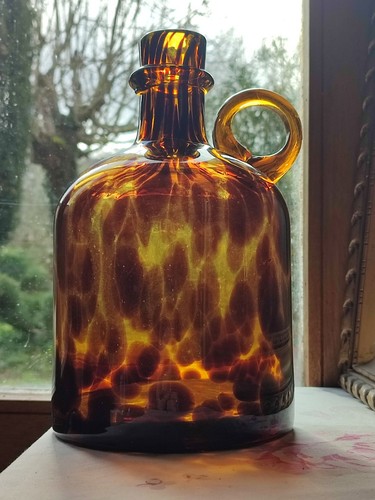 Bonbonne léopard verre - bonbonne,