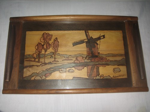 Grand plateau art - , déco