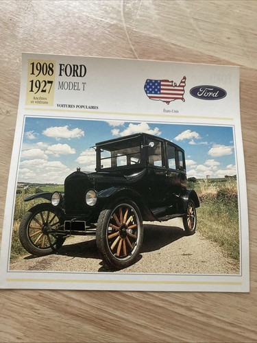 Ford model 1908 1927 carte - model, t