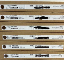 Quantité 1 façade de tiroir IKEA KALLARP, rouge foncé brillant-marron 40x10 c...