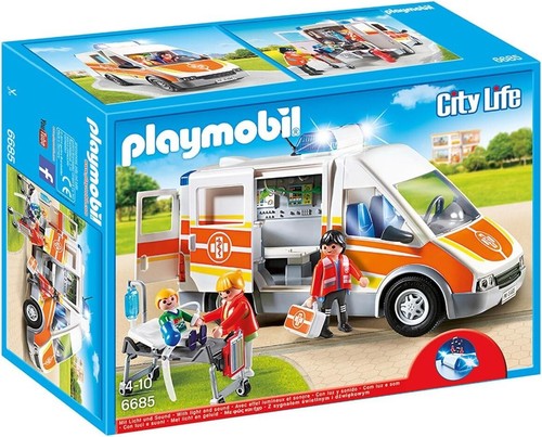 Playmobil ambulance 6685 - ambulance,