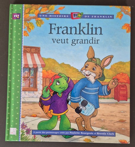 Livre franklin veut grandir - livre,