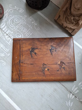 Miroir ancien  en olivier