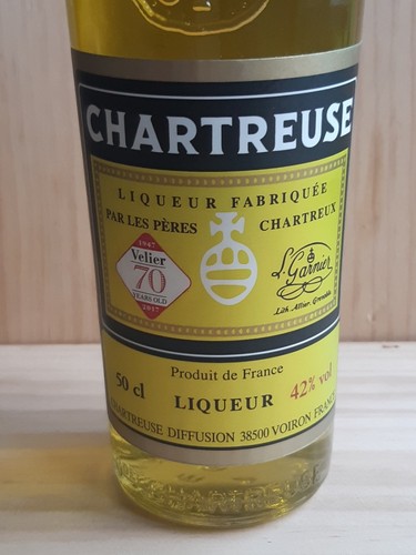 Bouteille chartreuse jaune - bouteille,