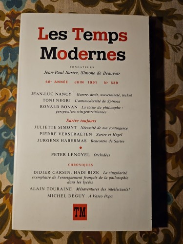 Les temps modernes jean paul - les, jean-paul