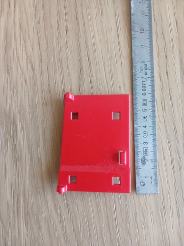 Playmobil porte rouge - rouge,