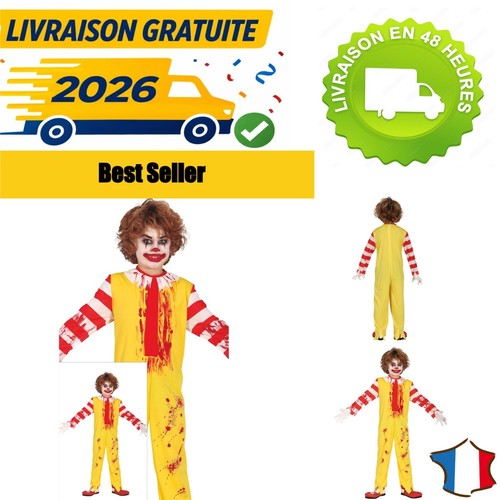 Costume clown burger - costume,
