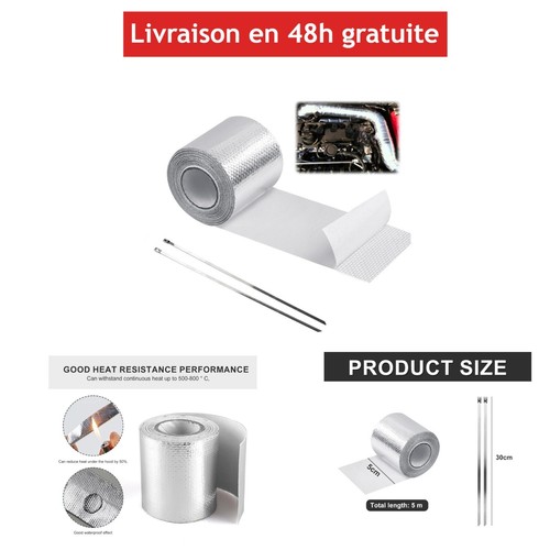 Bande thermique échappement - bande,