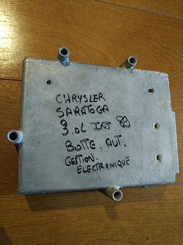 Chrysler saratoga 1989 0l - chrysler,