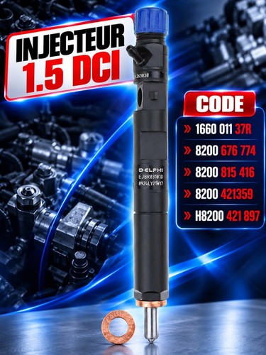 Injecteur delphi 5 dci - injecteur, 1.5