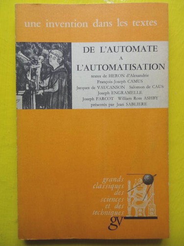 Automate à - de, l'