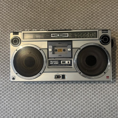 Sharp 9191 ghetto blaster - sharp,