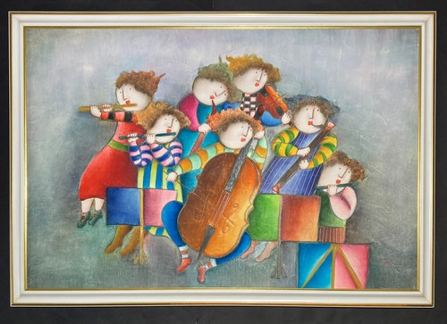 Grande peinture joyce - grande,