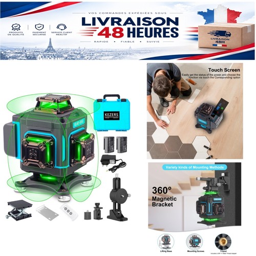 Kezers niveau laser vert - niveau,