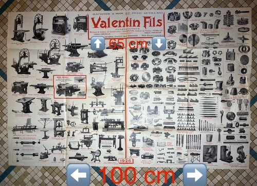 Rare affiche valentin - valentin, fils
