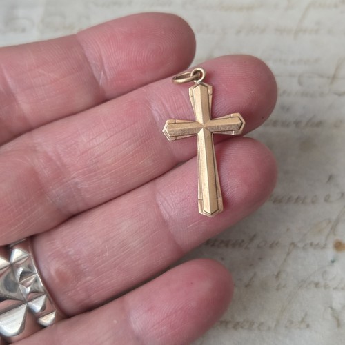 Medaille pendentif croix - pendentif,
