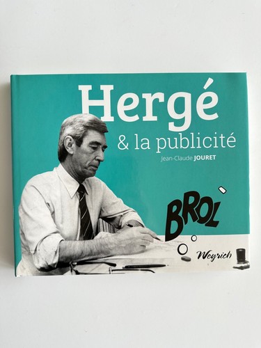 Livre hergé publicité - la,