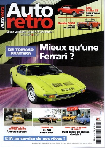 Auto retro 517 pantera honda - 517,