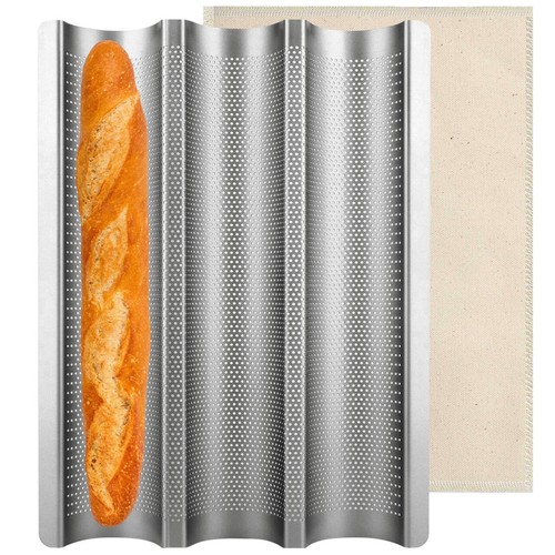 Moule baguette plaque de - moule, à