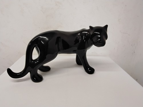Statuette panthère noire - statuette,