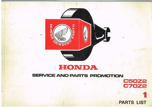 Honda c50 c70 z2 original - z2,