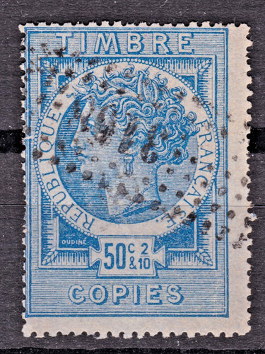 Timbre france fiscal - france,