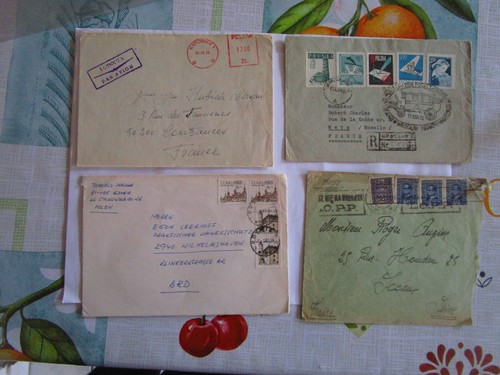 Lettres pologne - lettres,
