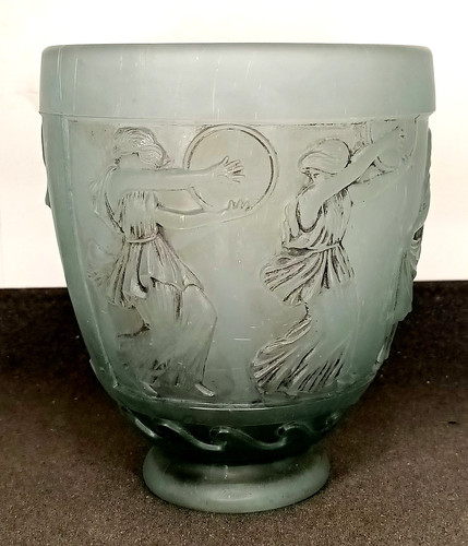 Ancien vase pâte verre - vase, de
