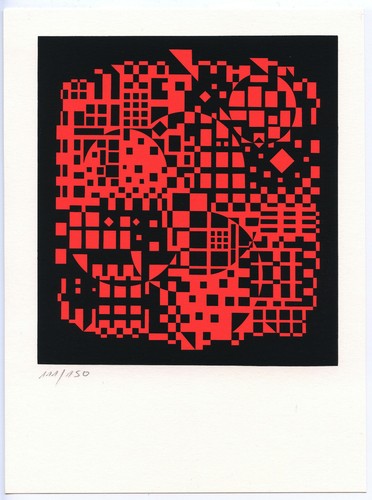 Vasarely victor sérigraphie - vasarely,