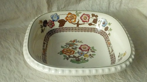 Plat creux faience - en,