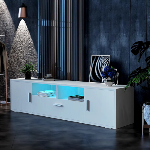 Meuble led 160x35x40cm - tv,