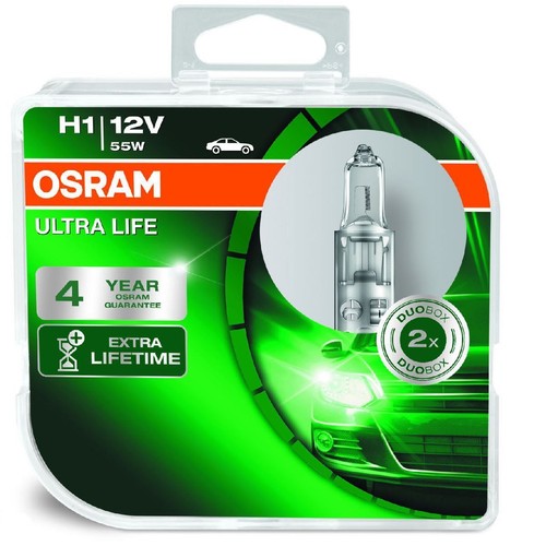 Ampoule 12v 55w osram ultra - h1,