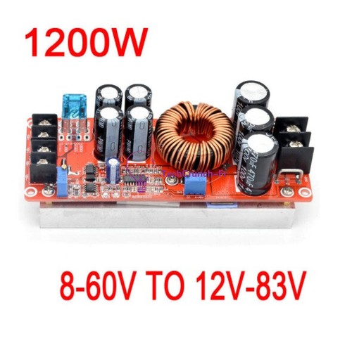 1200w 20a converter - dc, boost