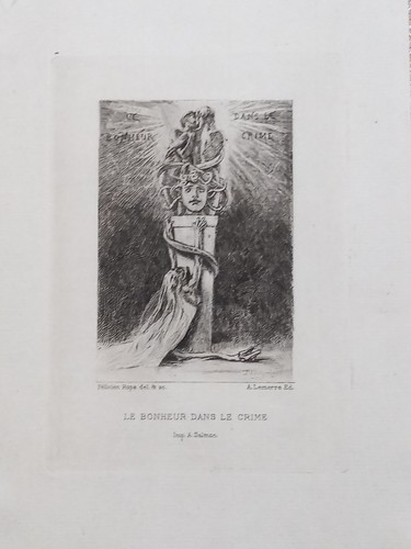 Felicien rops bonheur dans - felicien,