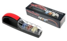 Aiguiseur de couteaux à eau Minosharp n°550 noir/rouge 3 Global en céramique ...