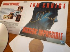 Tom Cruise autograph MISSION