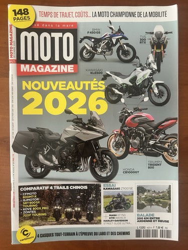 Moto magazine 425 déc 2025 - magazine, n°425