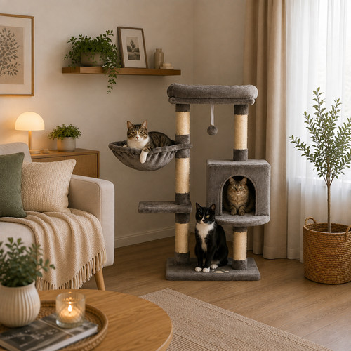 Arbre chat niche - 93, cm,