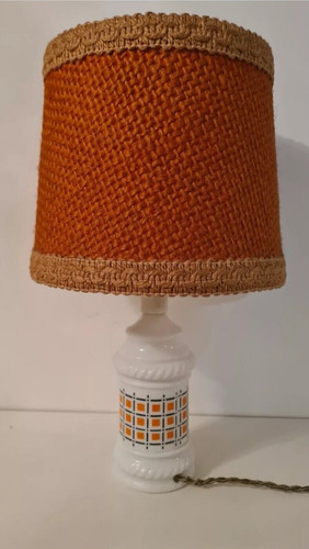 Lampe vintage céramique - en,