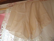 Antique embroidered silk panties, monogram "SR" fine lingerie, 1930