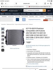 Czomoizc K2110-85010 Radiator