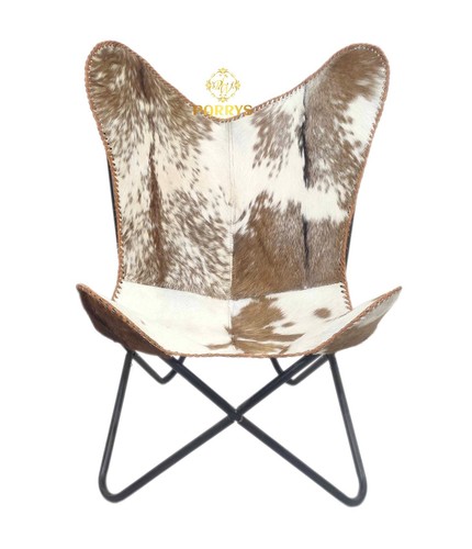 Chaise papillon cuir de - cuir,